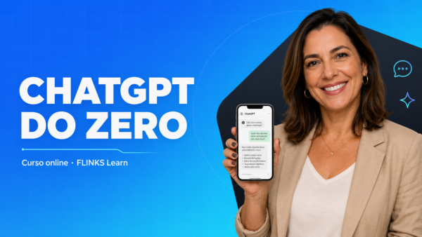 Capa do curso ChatGPT do Zero — FLINKS Learn