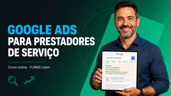 Capa do curso Google Ads para Prestadores de Serviço — FLINKS Learn