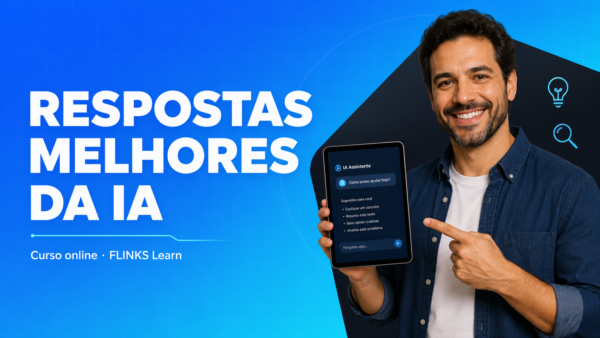 Capa do curso Respostas Melhores da IA — FLINKS Learn